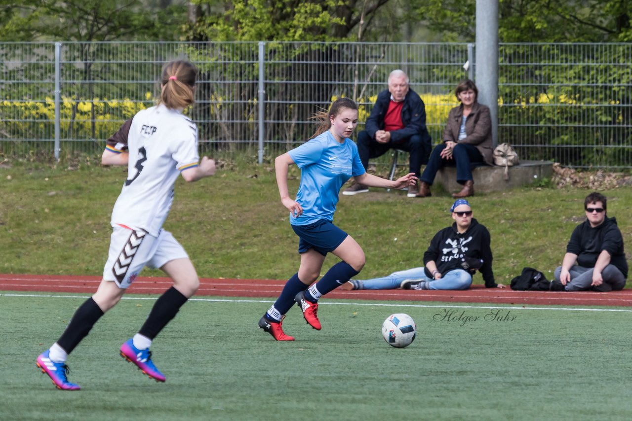 Bild 332 - B-Juniorinnen Ellerau - St. Pauli : Ergebnis: 1:1